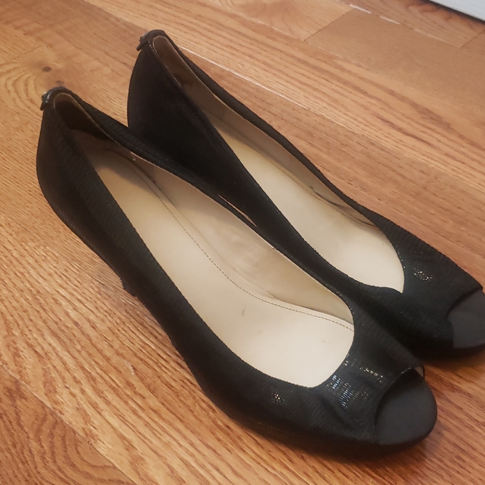 Calvin Klein peep-toe shoes